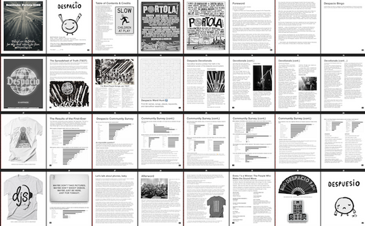 Despacio Fanzine #1 - Beatitude: Portola 2026 (only 150 printed)